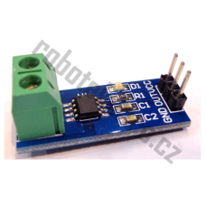 Hallova sonda pro měření proudu ACS712, do 20A