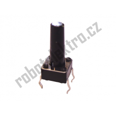 Mikrospínač - tlačítkový 13mm