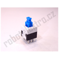 Přepínač, tlačítkový s aretací