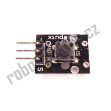 Mikrospínač tlačítkový, na DPS